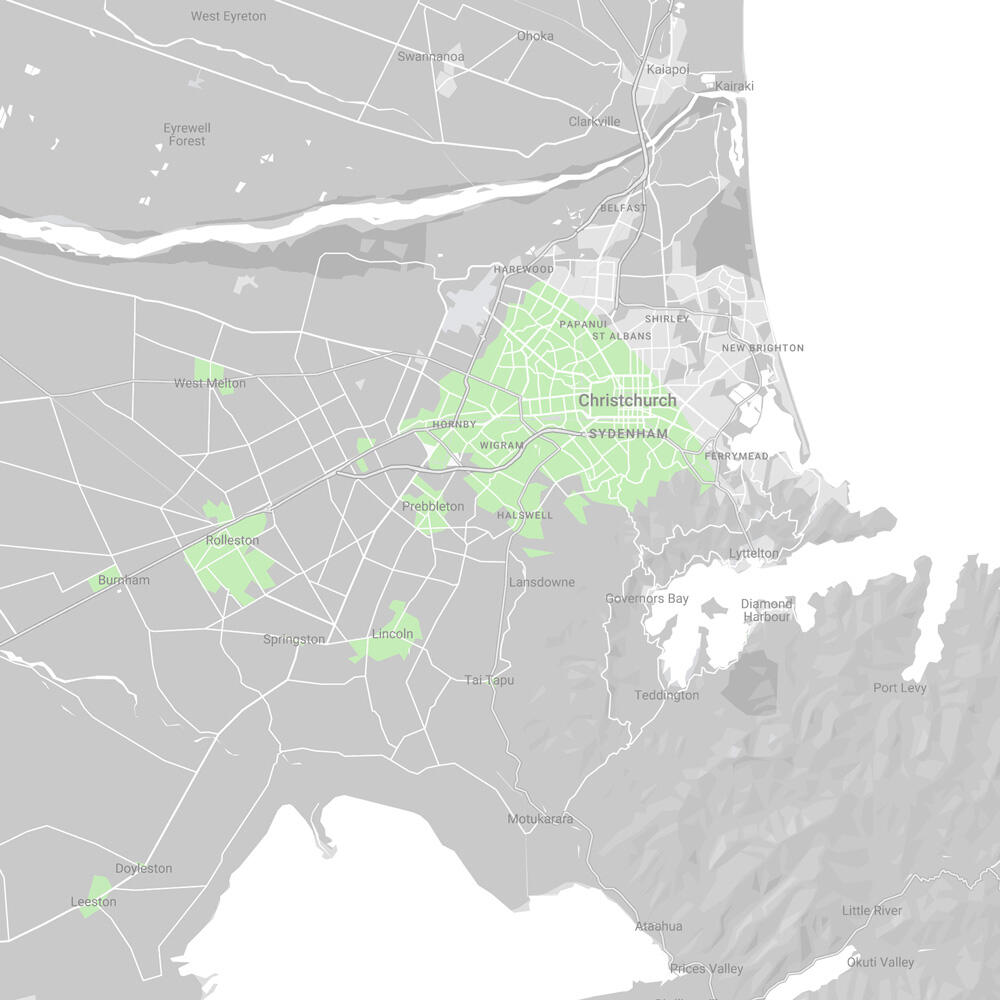 Service Areas
